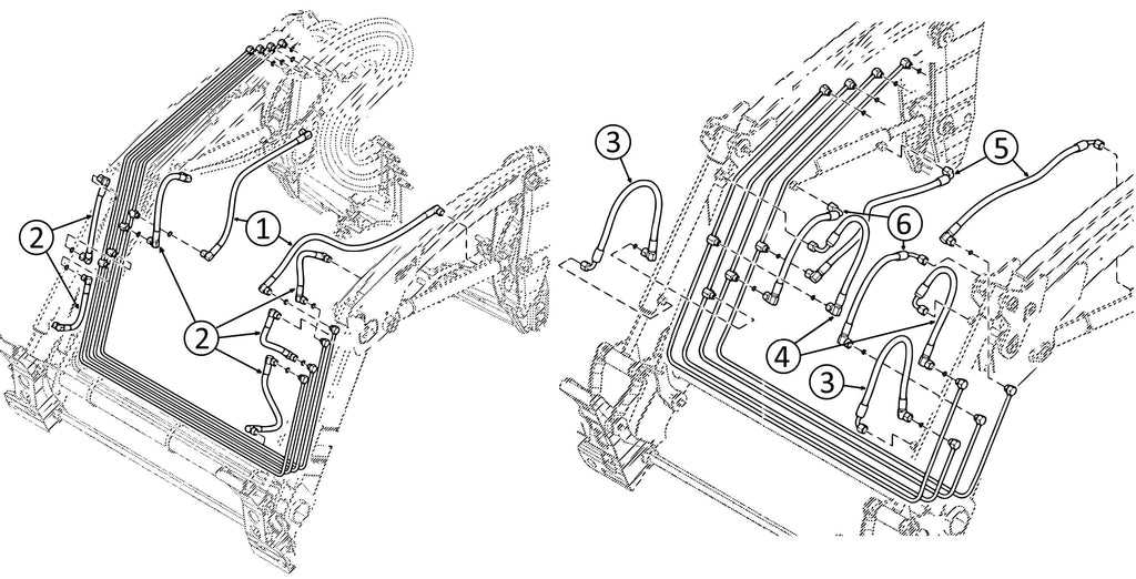 john deere 120r loader parts diagram