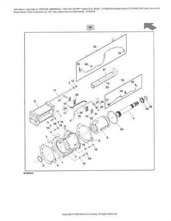 john deere 160 parts diagram