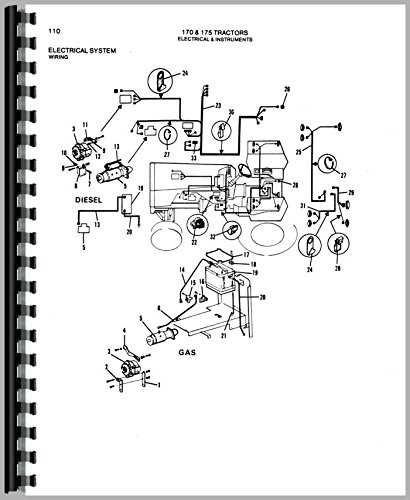 john deere 175 parts diagram