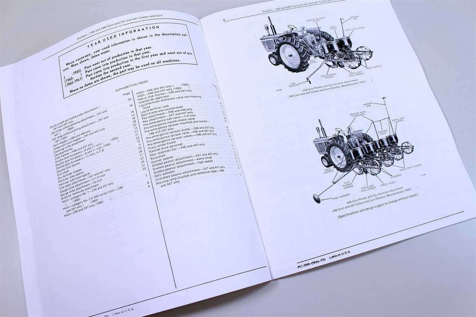 john deere 246 planter parts diagram