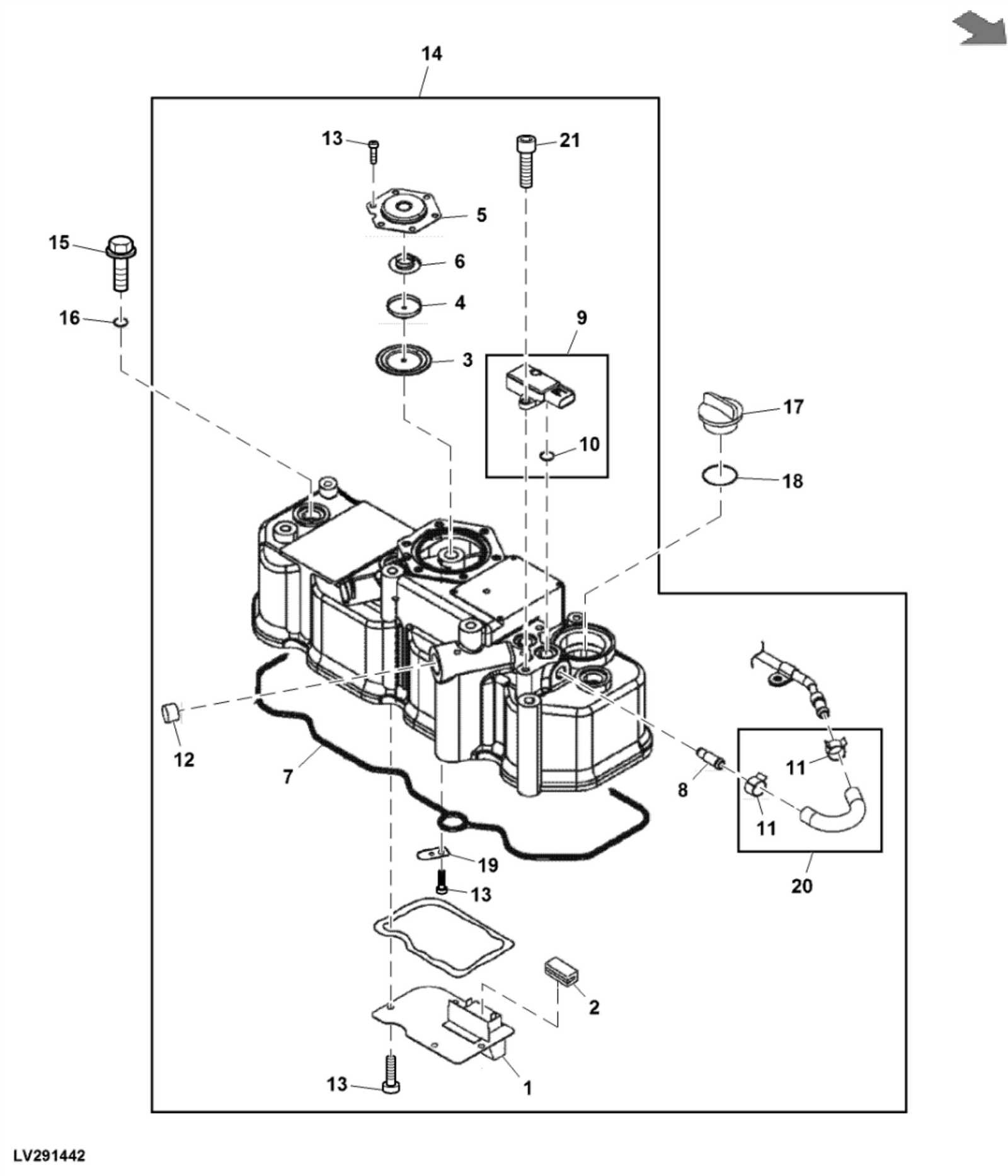 john deere 3038e parts diagram