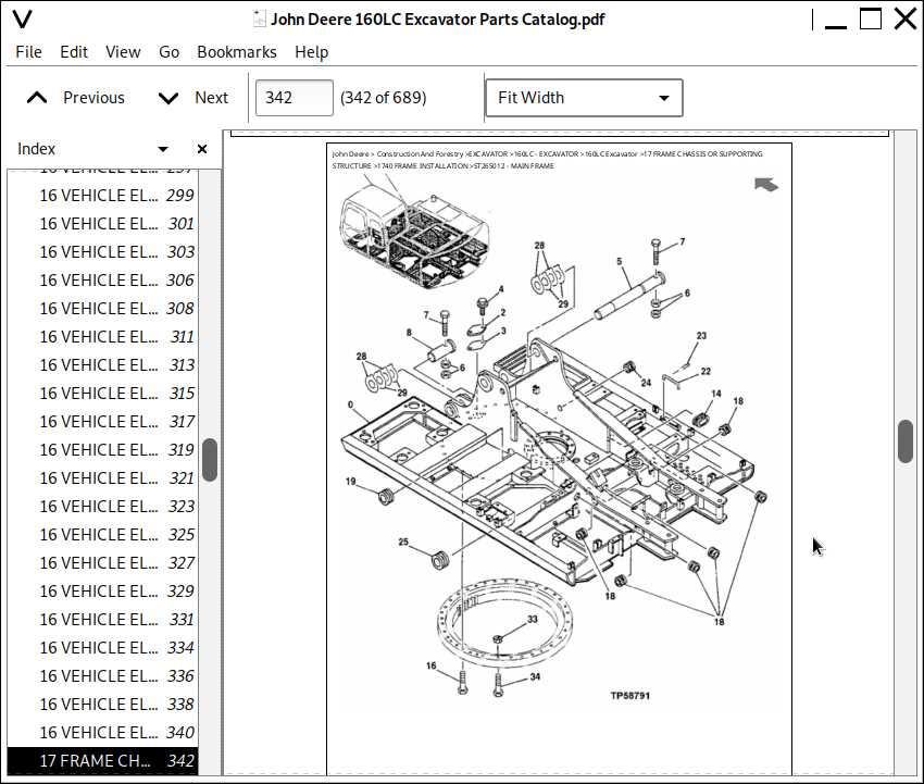 john deere 325 parts diagram