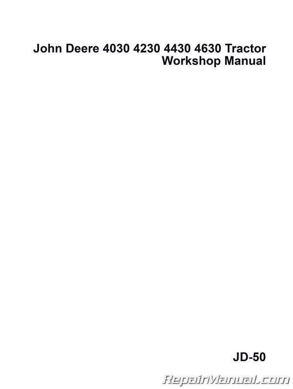 john deere 4230 parts diagram