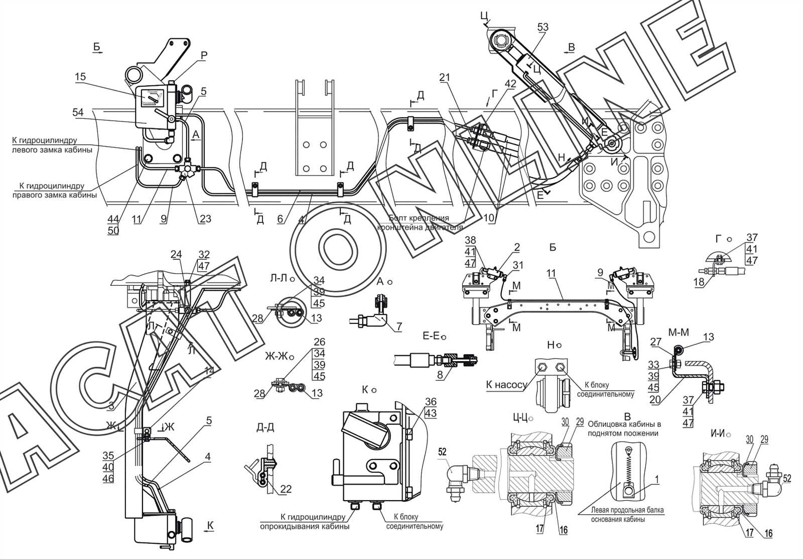 john deere 566 baler parts diagram