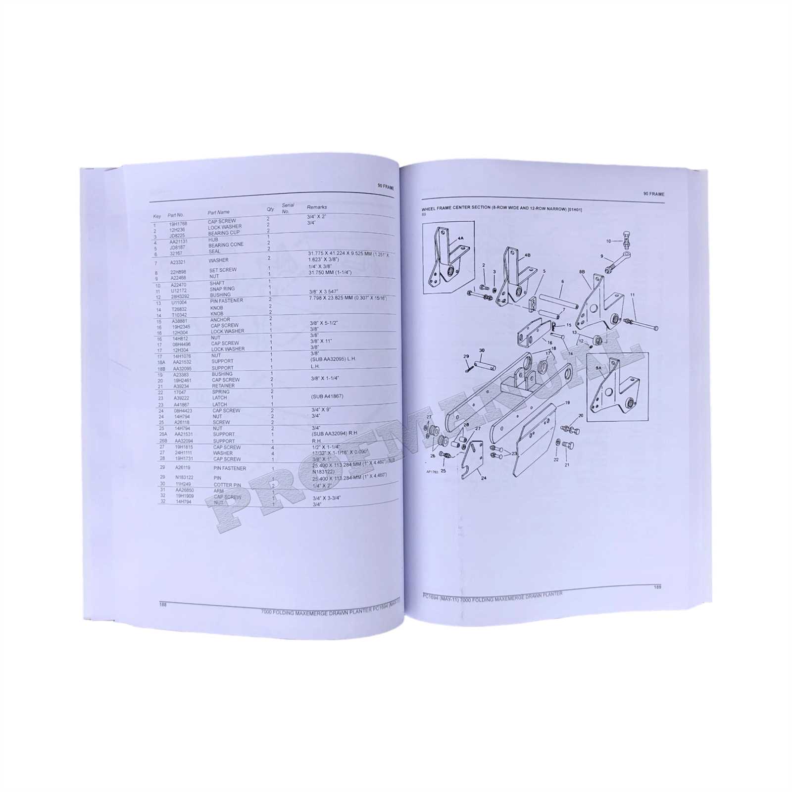 john deere 7000 parts diagram