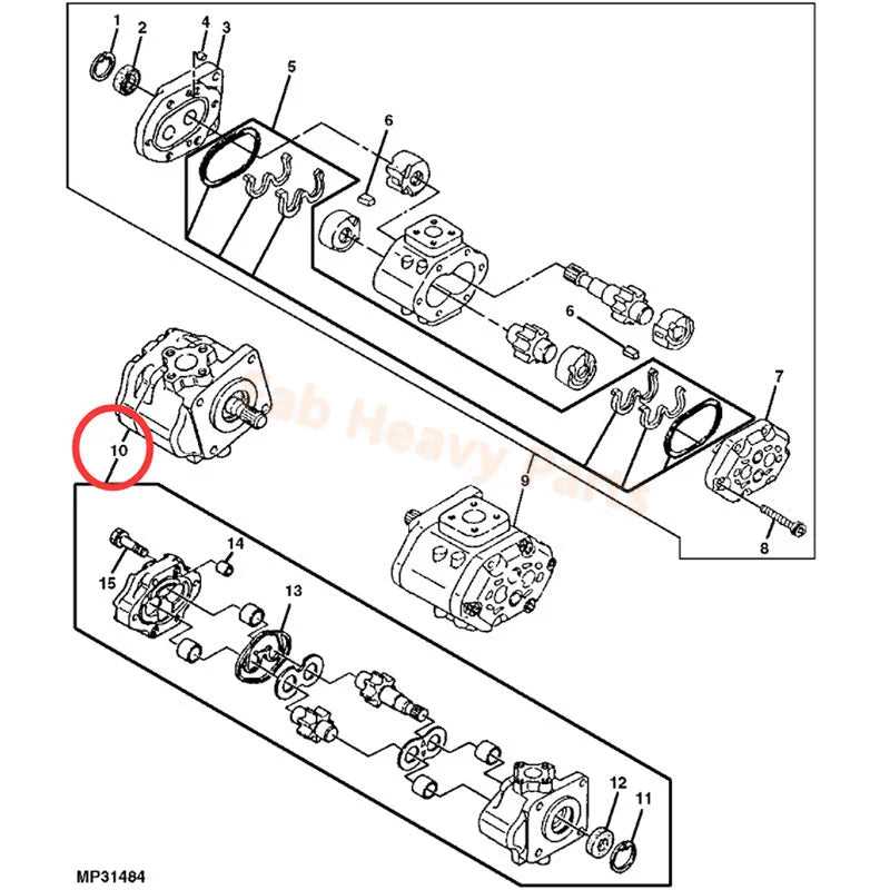 john deere 970 parts diagram