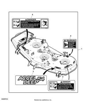 john deere accel 54 deep parts diagram