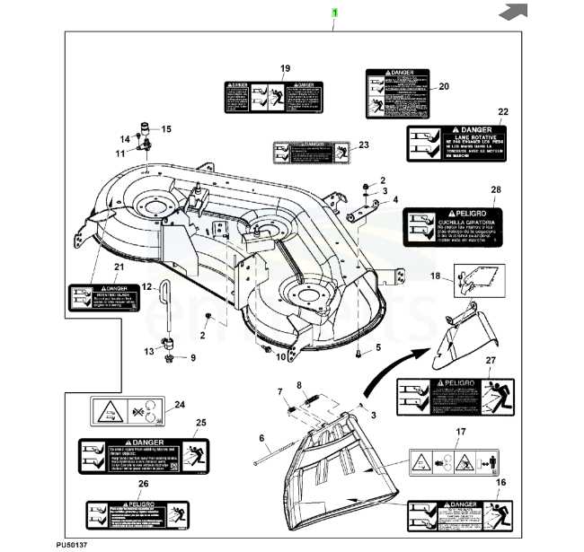 john deere d155 parts diagram