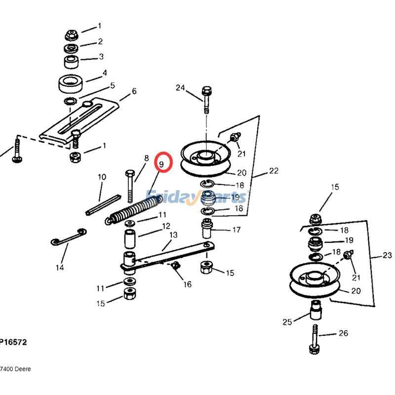 john deere gt275 parts diagram