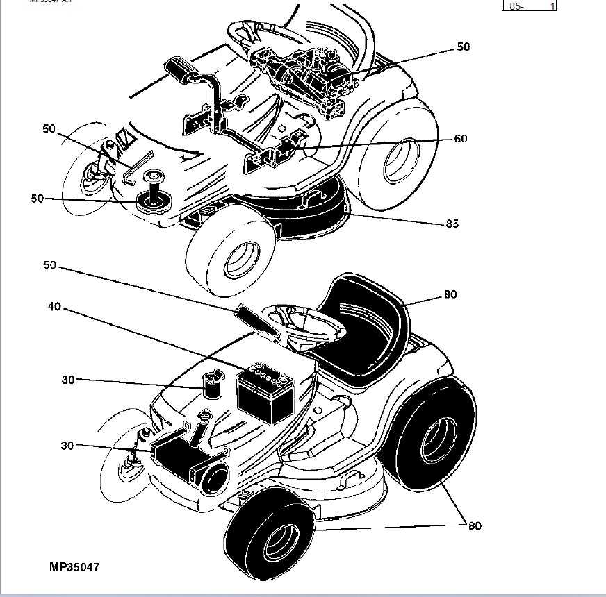 john deere la175 parts diagram