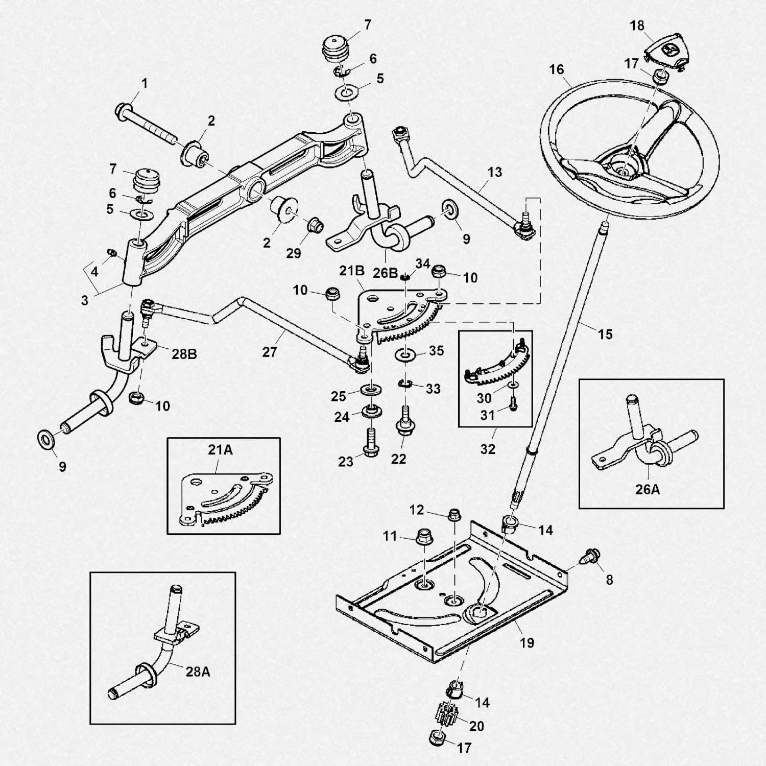 john deere la175 parts diagram