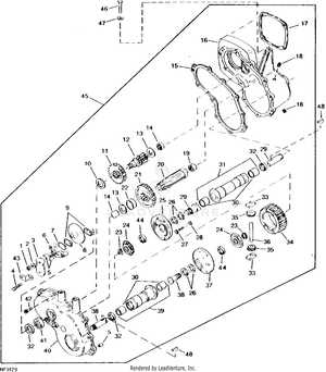 john deere lx279 48c mower deck parts diagram