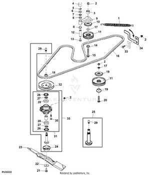 john deere x300r parts diagram