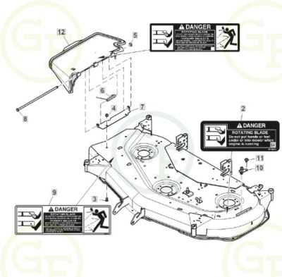 john deere x304 parts diagram