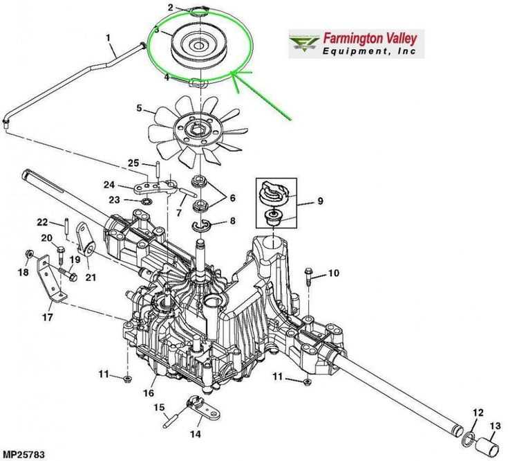 john deere x304 parts diagram