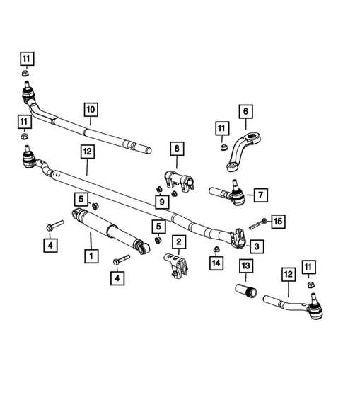 jeep wrangler jk front end parts diagram