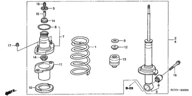 strut parts diagram