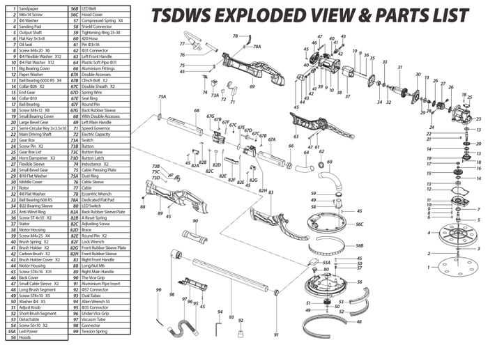 dewalt dw735 parts diagram