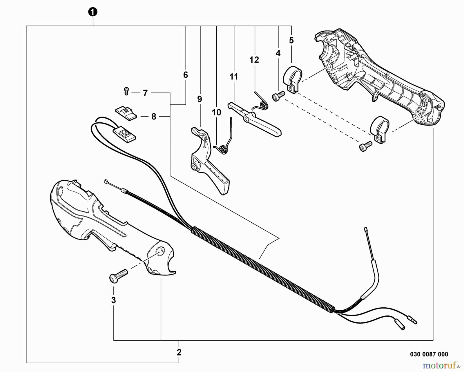 echo srm 230 parts diagram