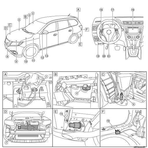 2017 nissan rogue parts diagram