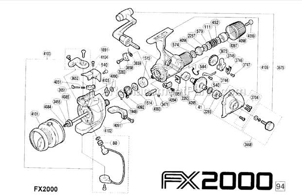 shimano reel diagrams parts lists