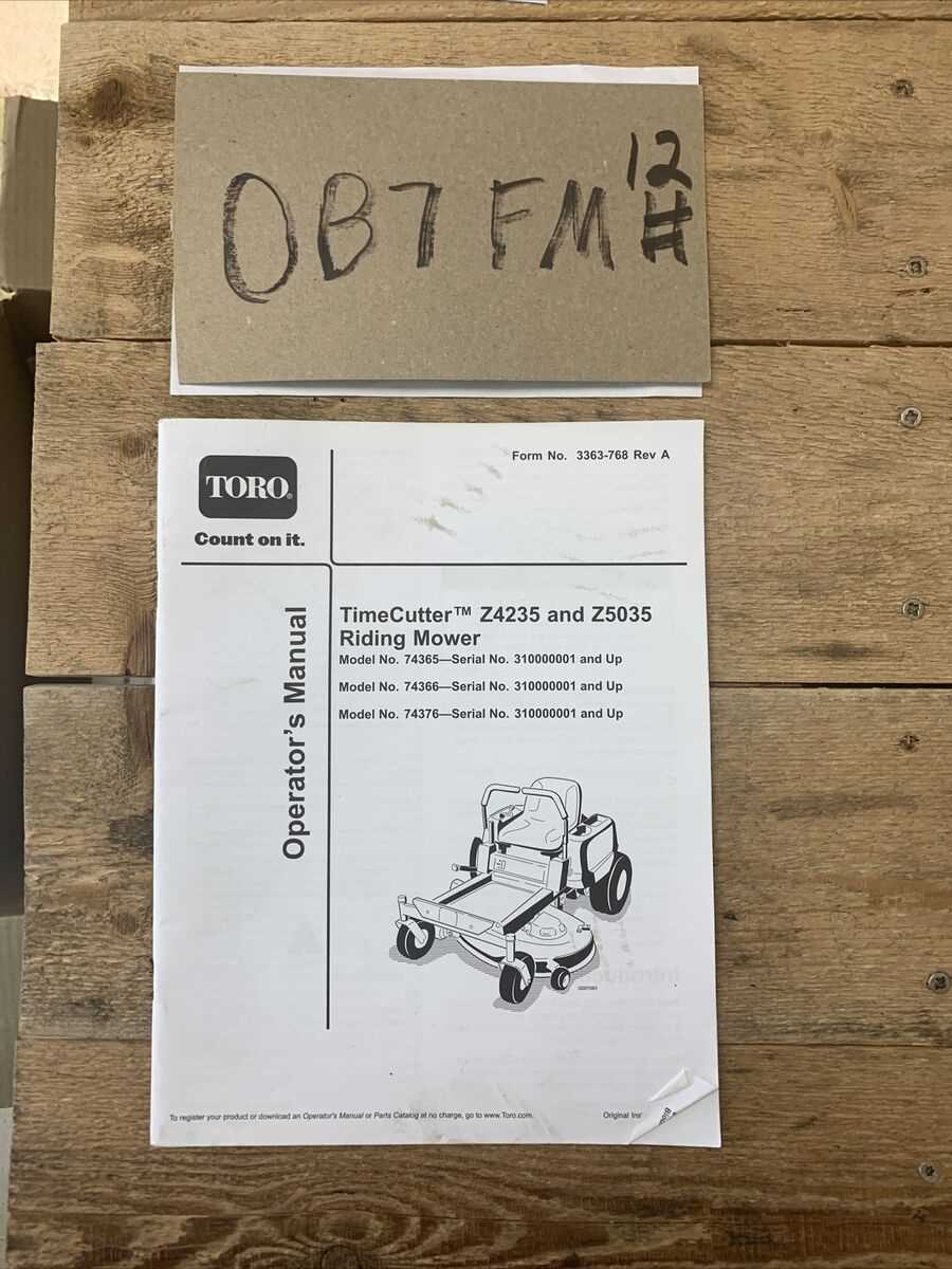 toro timecutter z4200 parts diagram