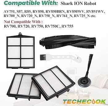 shark robot vacuum parts diagram