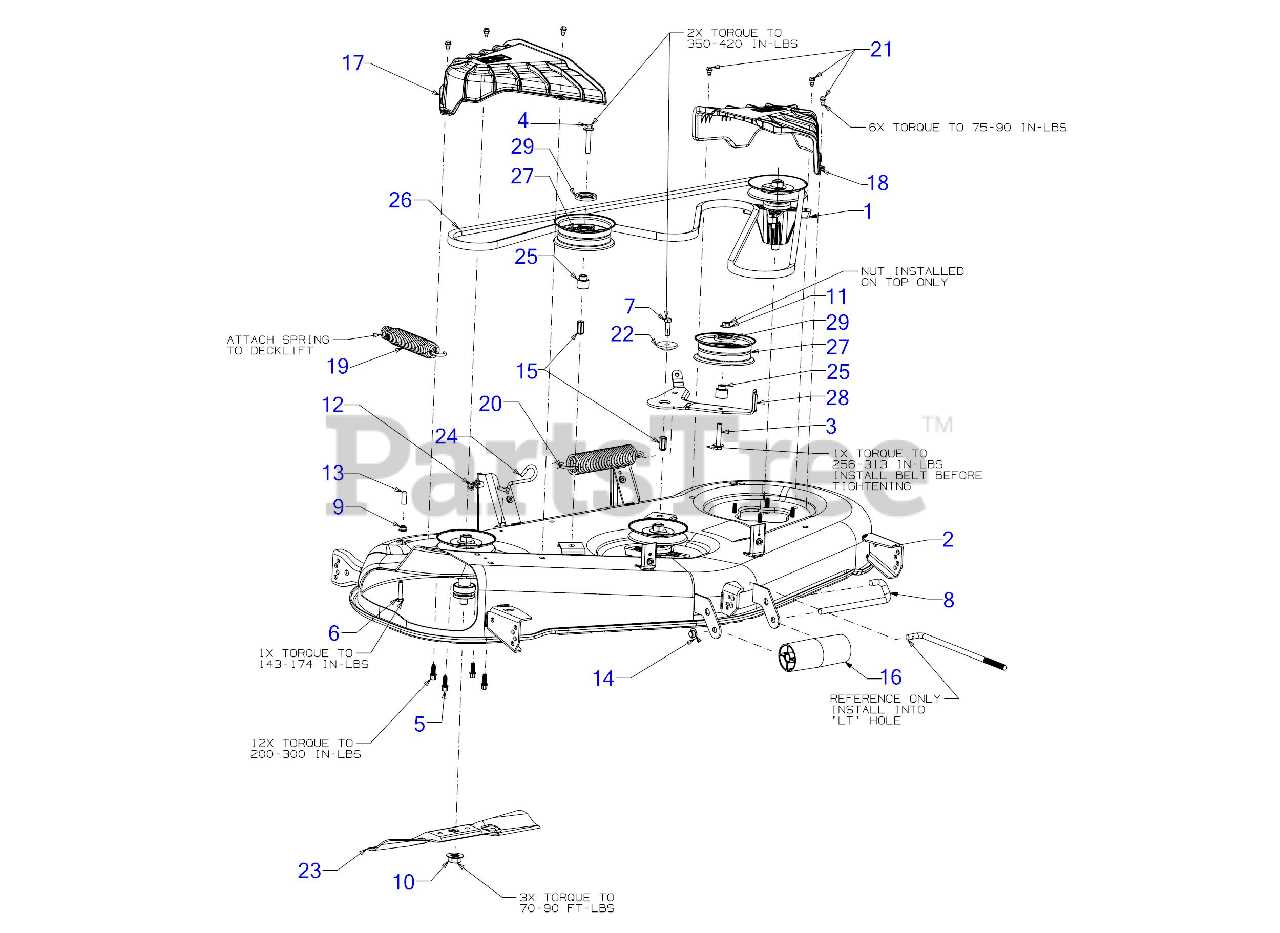 cub cadet xt2 parts diagram