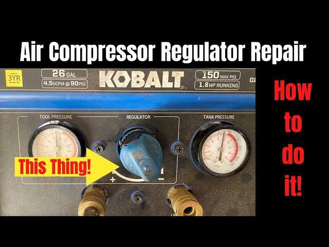 kobalt air compressor parts diagram