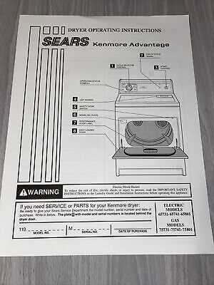 kenmore 70 series dryer parts diagram