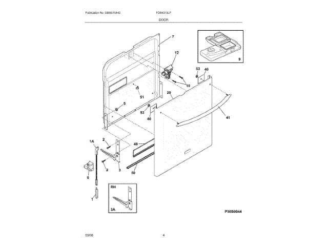 kenmore dishwasher model 587 parts diagram