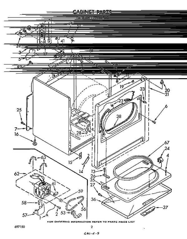 kenmore elite dryer model 110 parts diagram