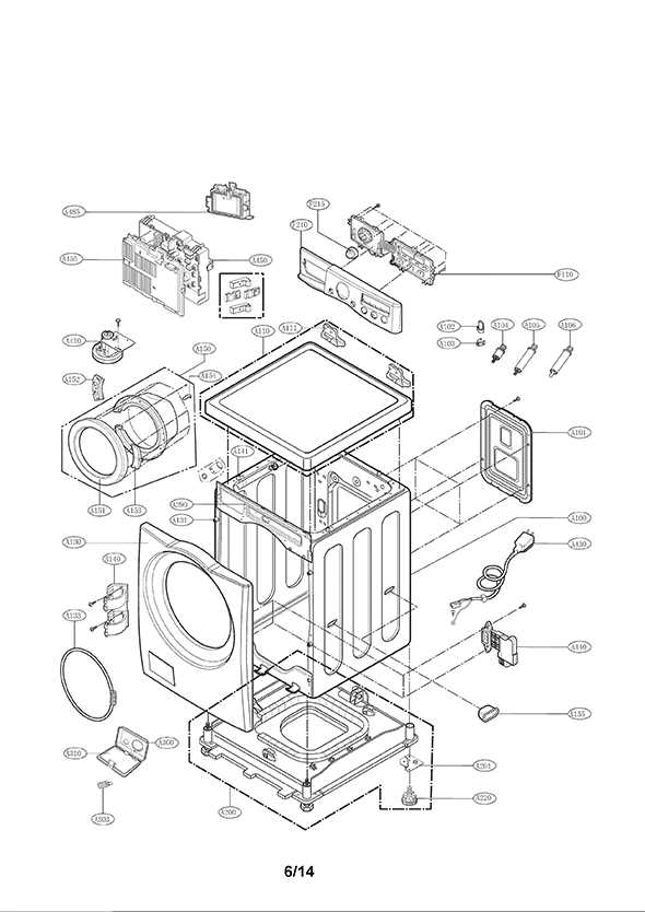 kenmore model 110 parts diagram