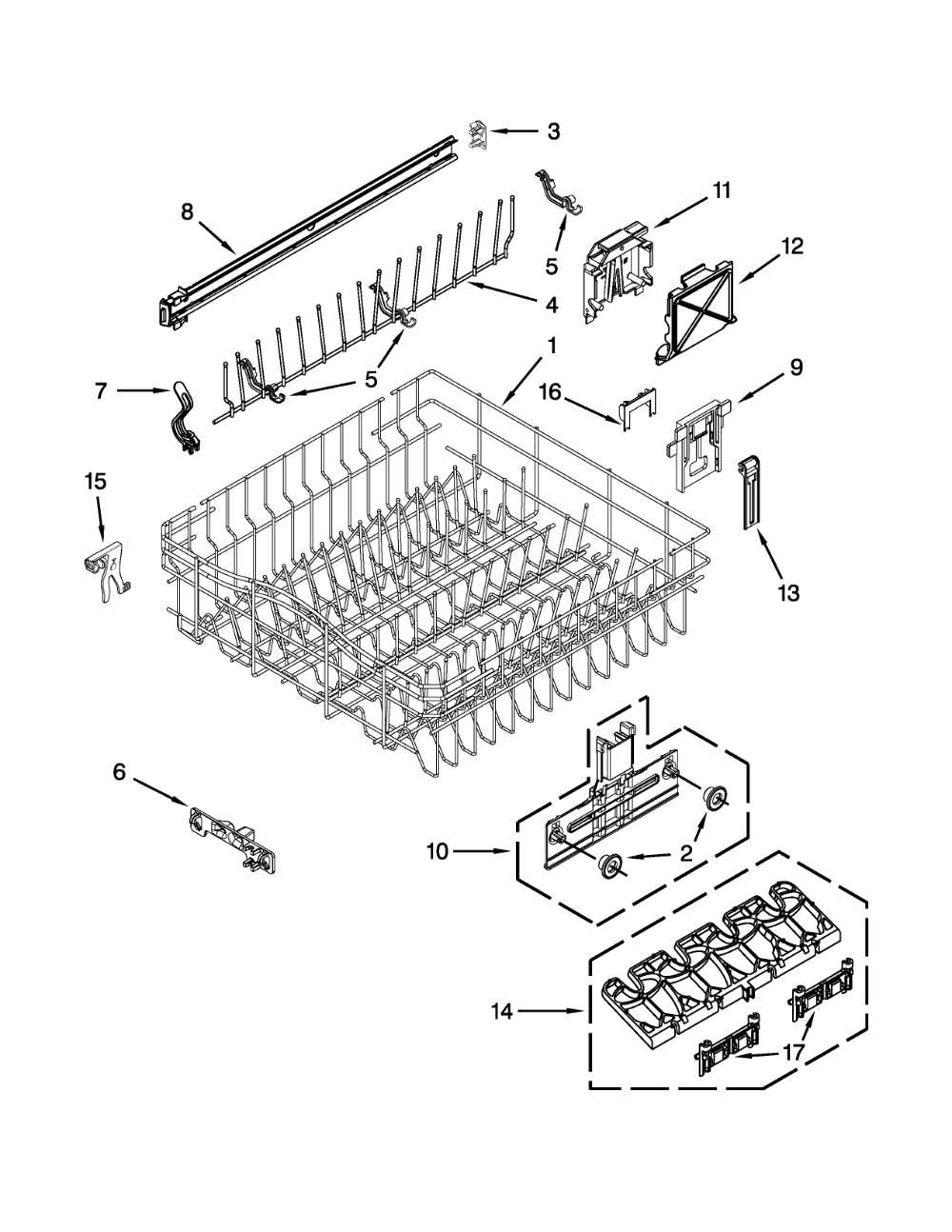 kenmore model 665 parts diagram