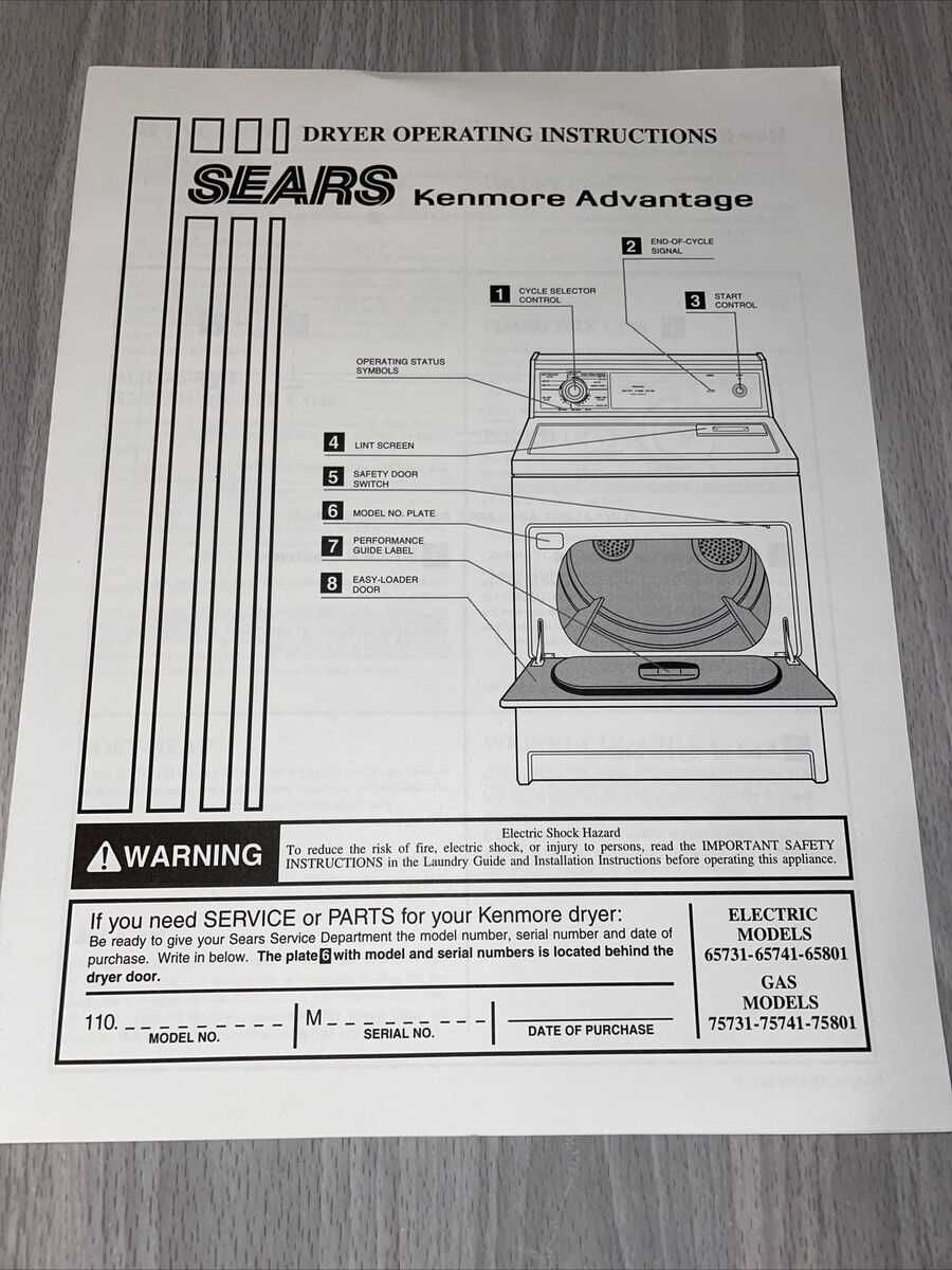 kenmore washer model 110 parts diagram