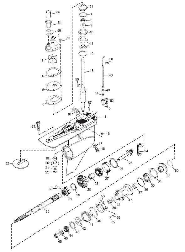 mercruiser alpha 1 parts diagram