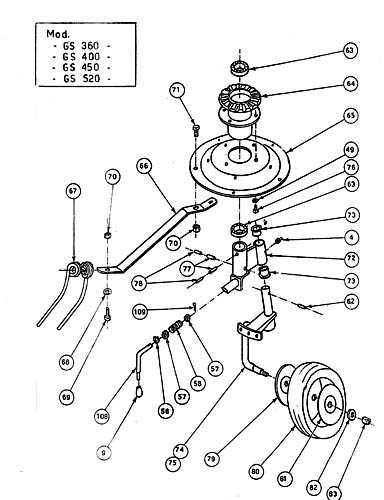 kuhn rake parts diagram