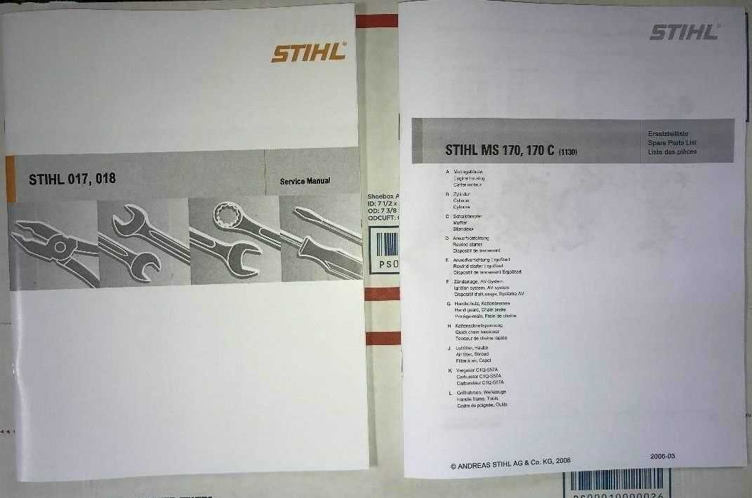 stihl ms 170 parts diagram