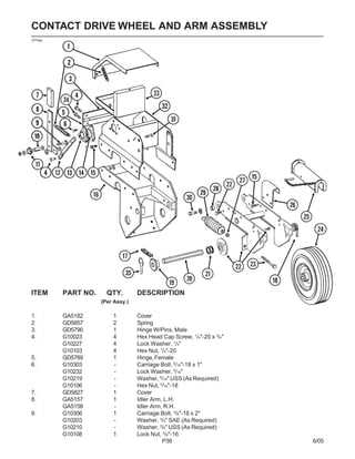 kinze planter parts diagram