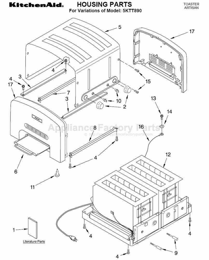 kitchen aid dishwasher parts diagram