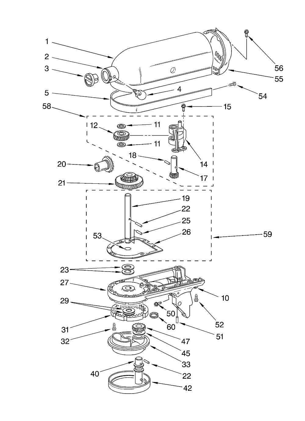 kitchenaid oven parts diagram