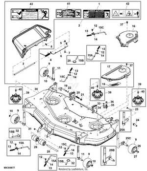 john deere x324 parts diagram