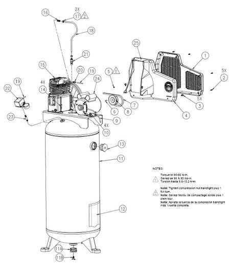 kobalt air compressor parts diagram