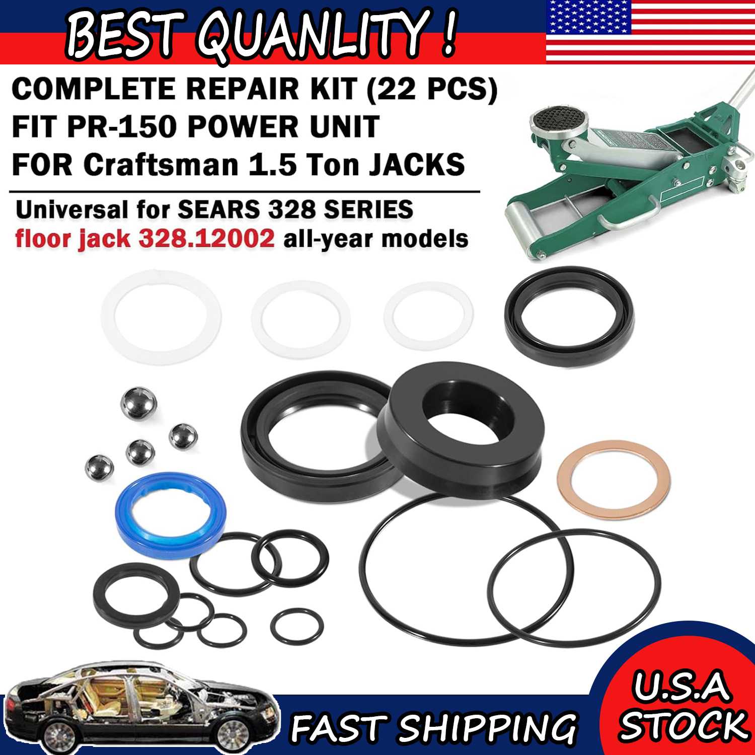 craftsman 3 ton floor jack parts diagram