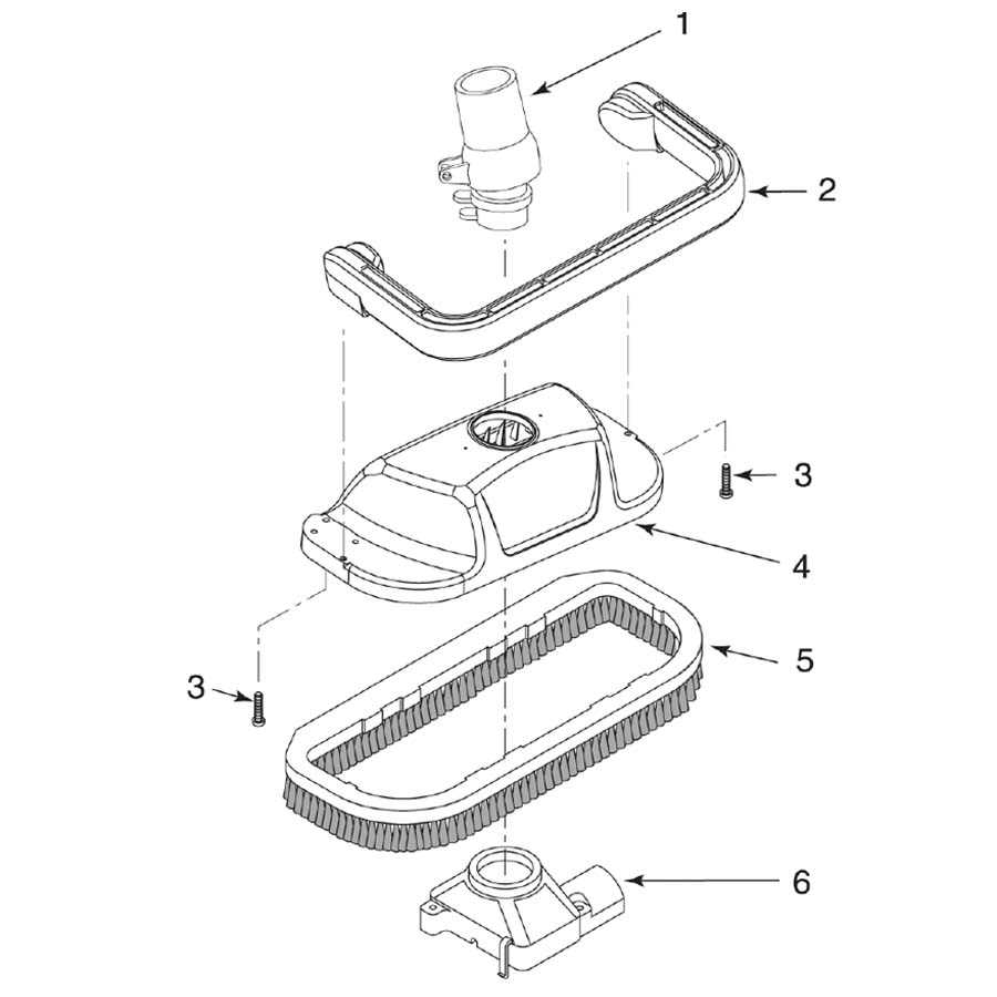 kreepy krauly parts diagram