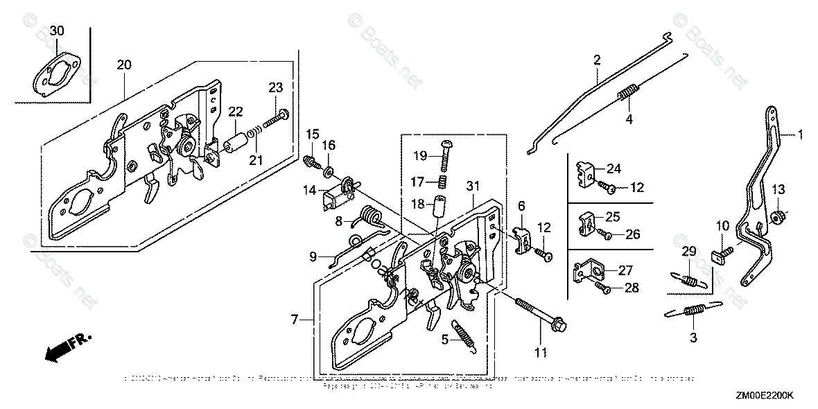 honda gcv160 carburetor parts diagram