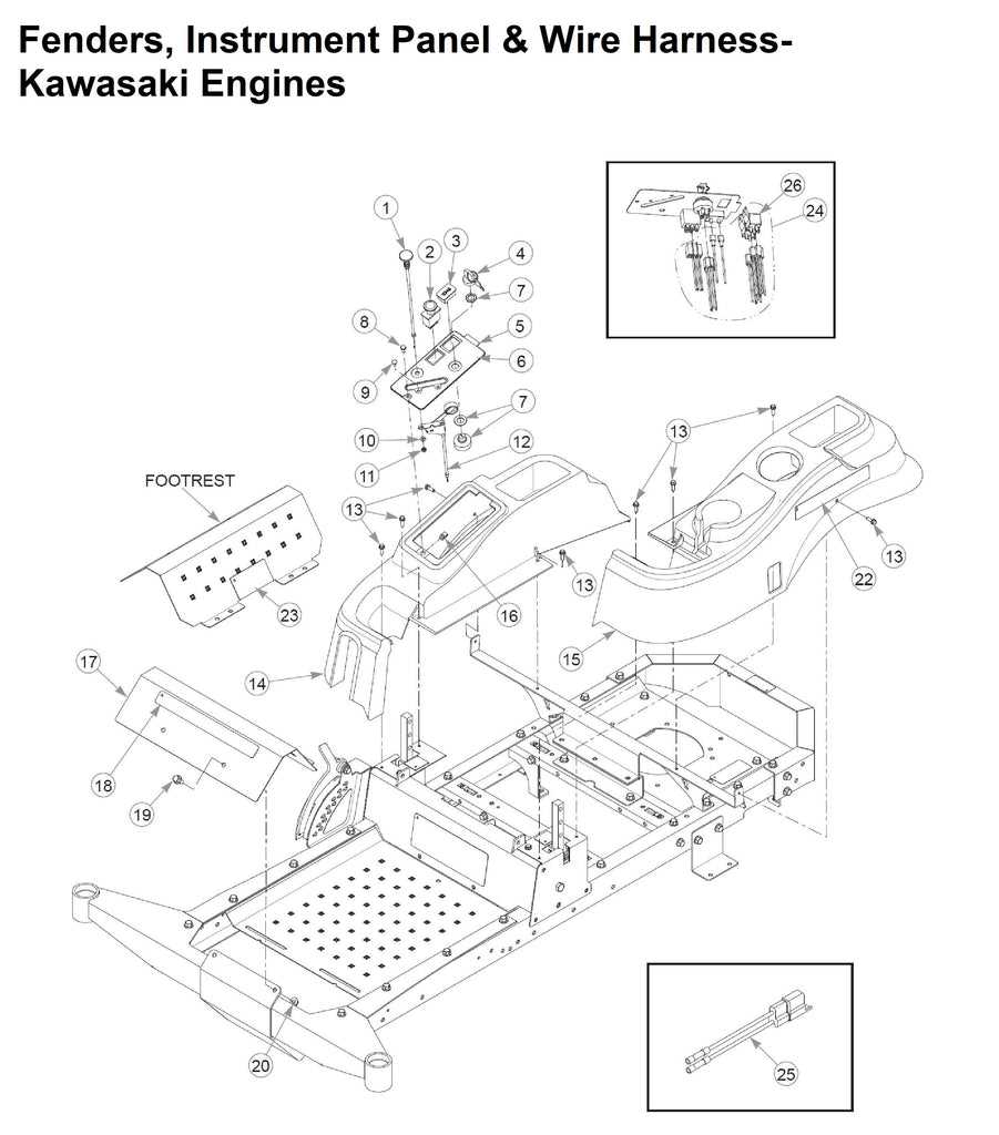 kubota 60 inch mower deck parts diagram