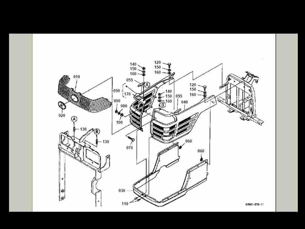 kubota b7100 parts diagram