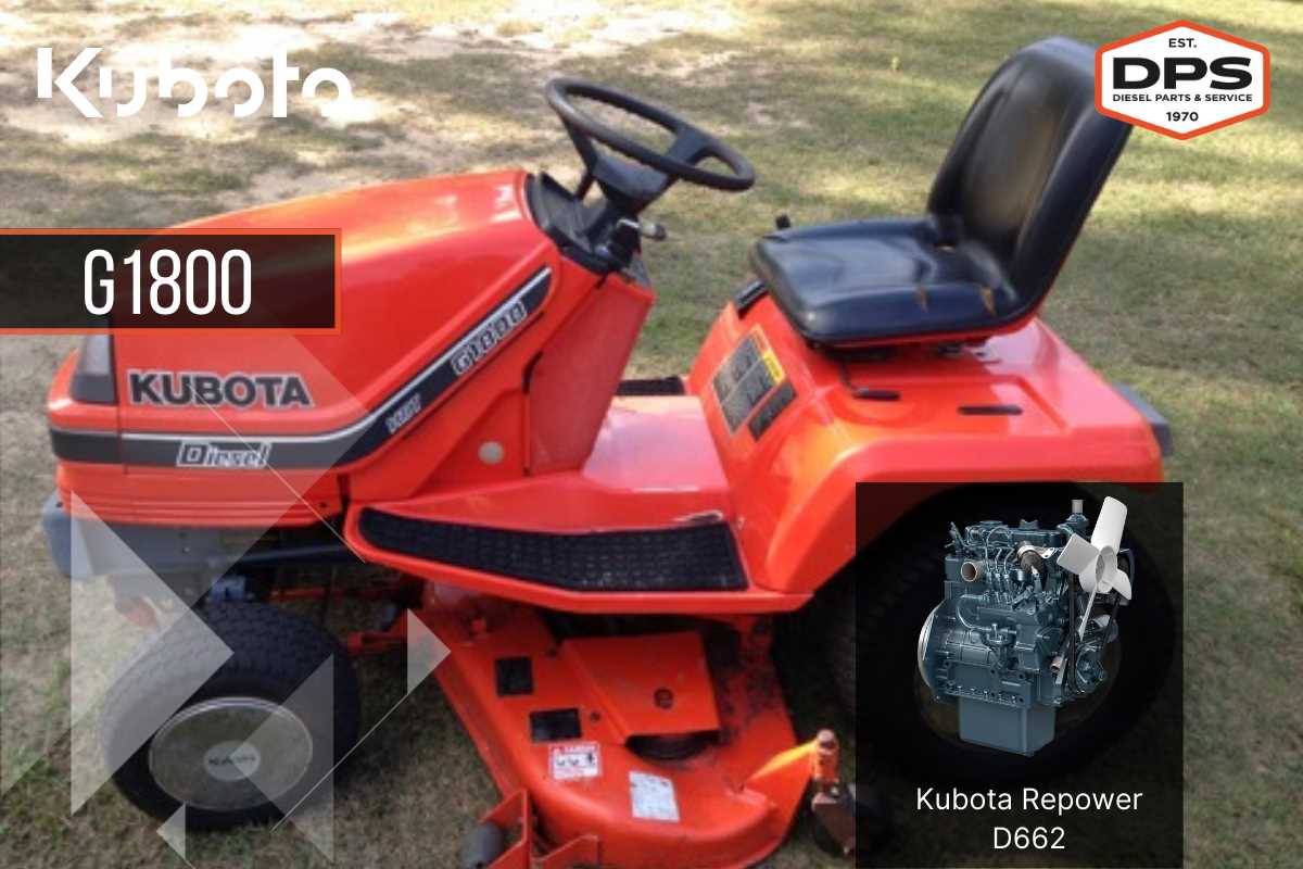 kubota g1800 parts diagram