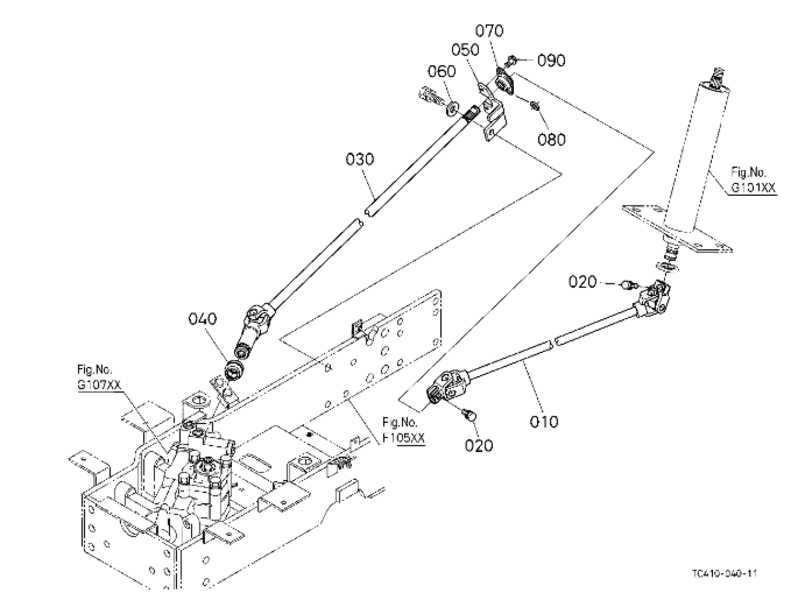 kubota l2501 parts diagram